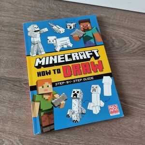 How to Draw (Minecraft) Step By Step Guide Book Rhc Like New